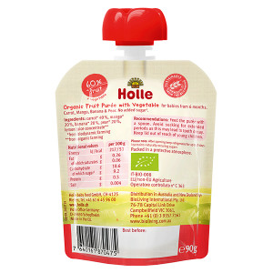 Customized Logo Plastic Spout Pouch Bag Baby Food With Resealable Double Zipper
