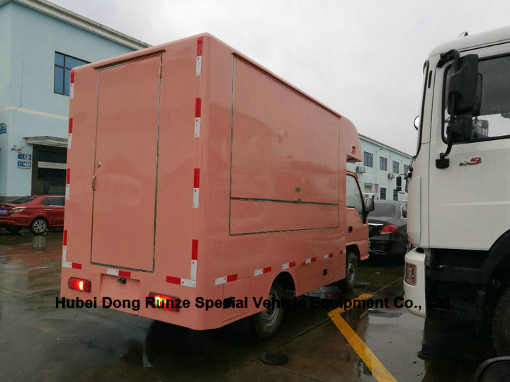 Custom Color JAC Mobile Kitchen Truck , Street Mobile Fast Food Van