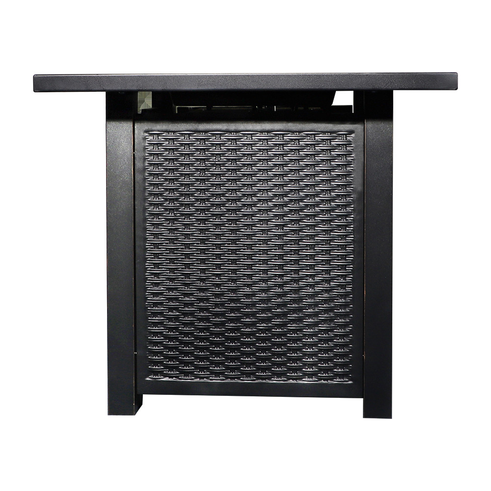 30 Inch Outdoor Gas Barbecue Fire Pit With 50,000 BTU Adjustable Flame