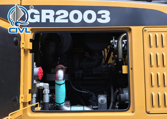 Custom D6114 ZG14B Motor Graders GR200 with ISO Certificate , 16T Payload