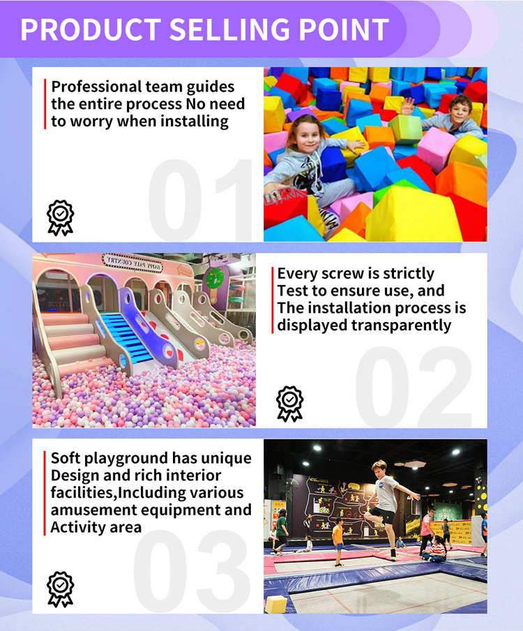 Custom 155 Sqm Party Rental Wooden Soft Sensory Toys Room Equipment Kindergarten Play Center