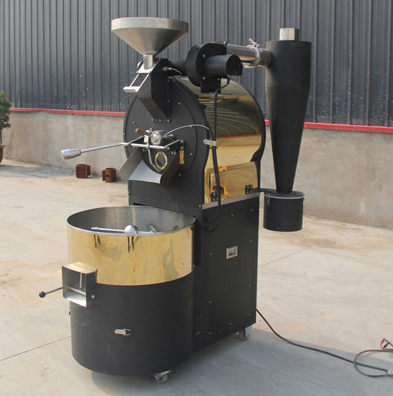 10kg 30kg 60kg Coffee Roaster Machine Electric Gas Heating Manual Coffee Bean Roaster