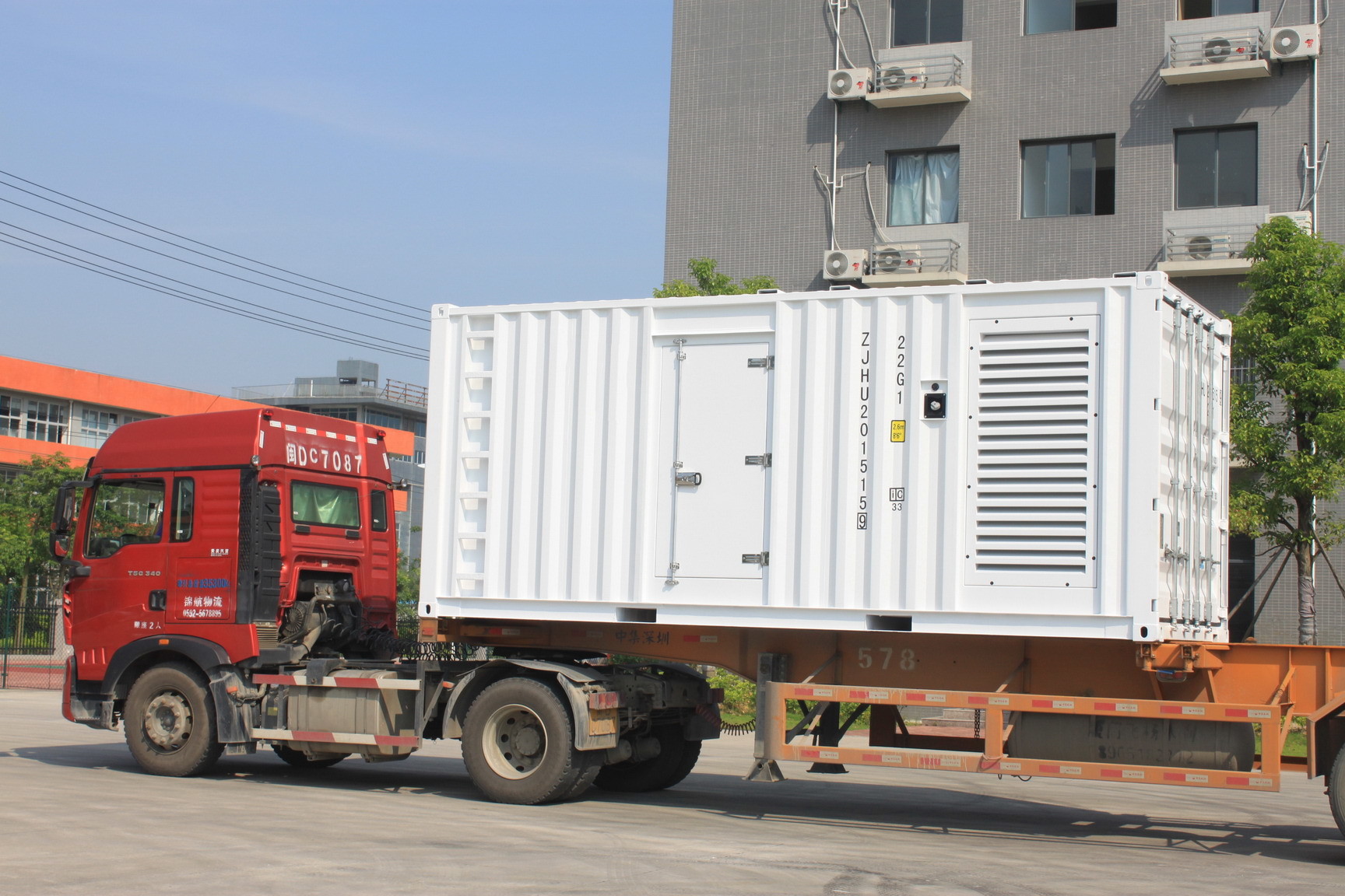 MTU 1000KW 1250KVA Genset Silent Diesel Generator Set 12V4000G23