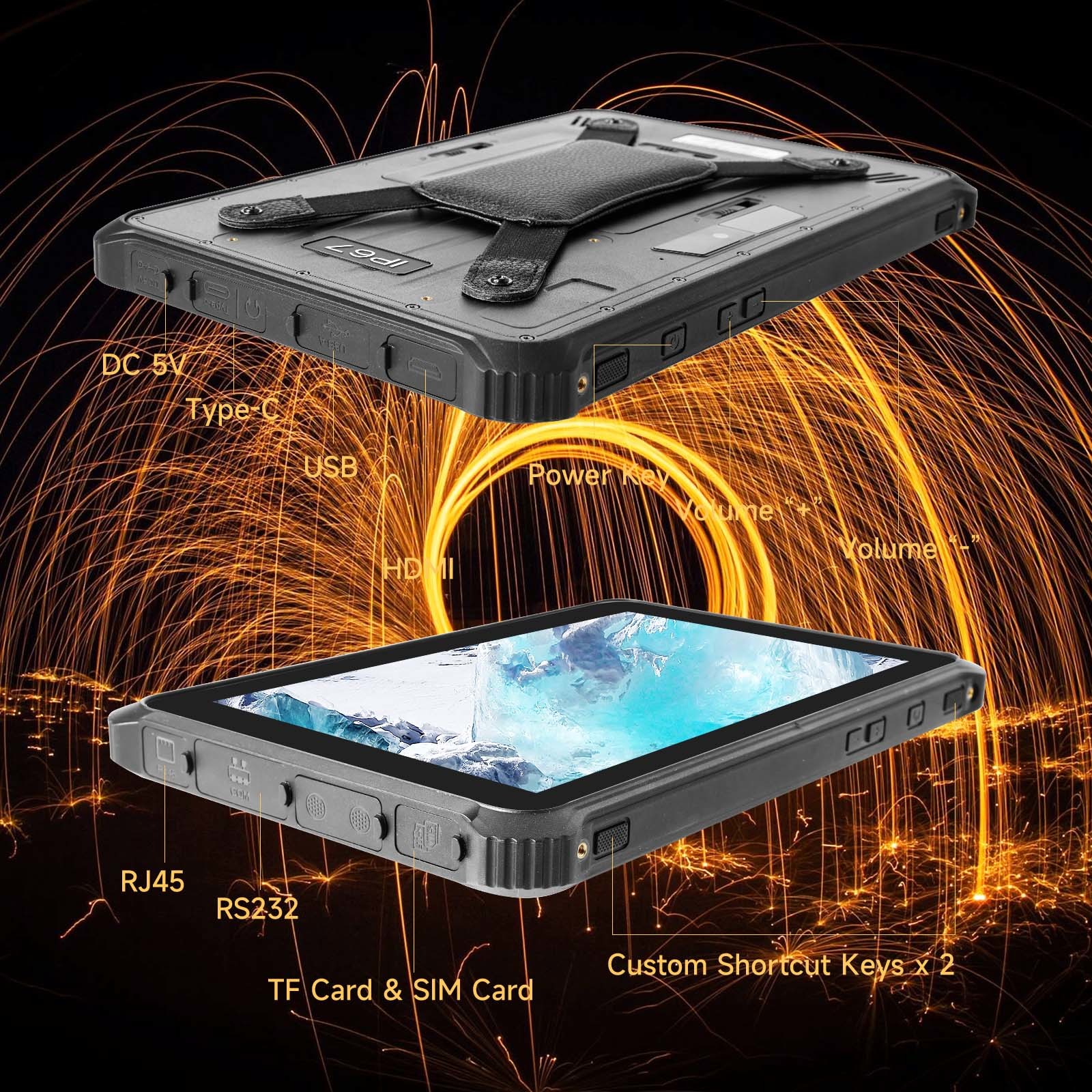 Sturdy Durable Android Tablet PC Scratch Resistant Moistureproof
