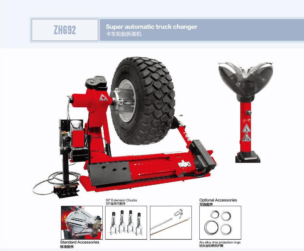 Repair Equipment Trainsway Truck &amp; Bus Tire Changing Machine Zh692
