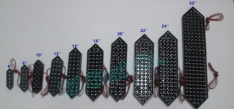 big 6 digit 7 segment led display 12 inch giant customised led 7 segment display for time clock outdoor