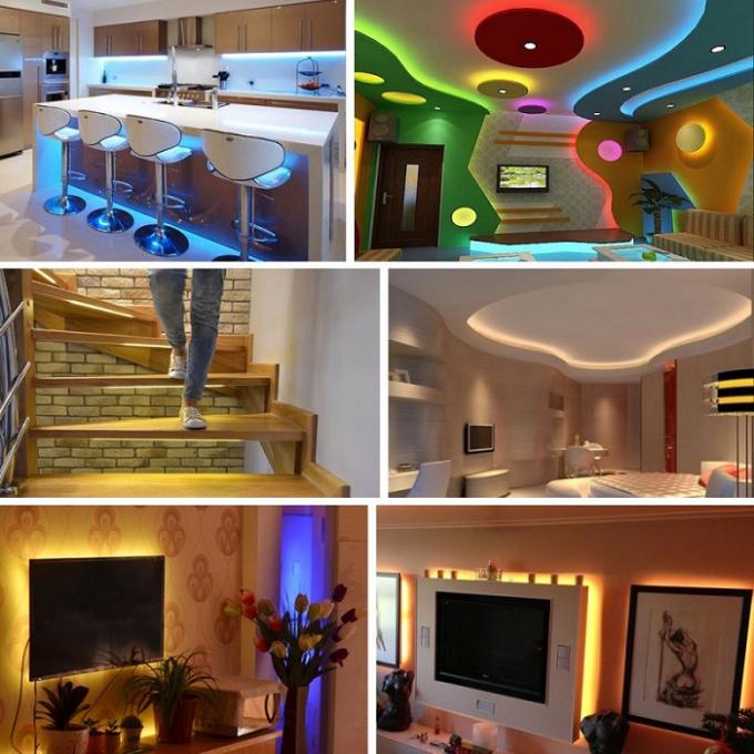 5050 Flexible LED Strip Lights DC12V 24V 30LEDs 60LED 72LEDs 120LEDs per meter IP65 IP67 IP68 waterproof