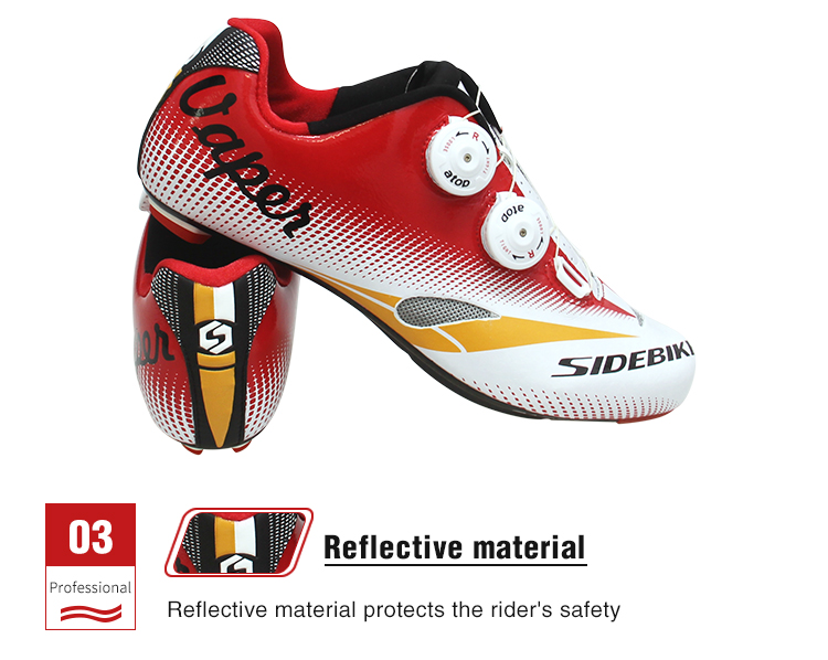 Waterproof SPD Indoor Cycling Shoes , SPD Road Bike Shoes Size 35-46 EVA Insole