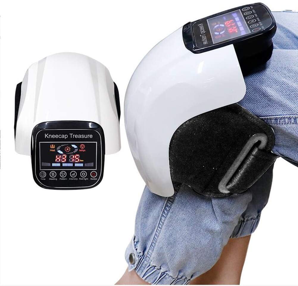 Hot Compress 4D Knee Joint Massager Air Compression Painess Relief 3000mAh