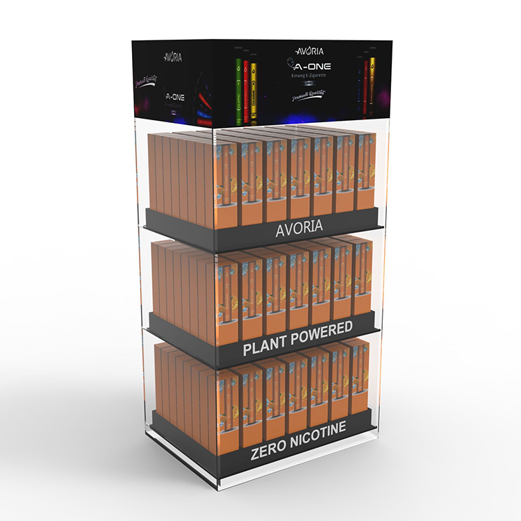 A4 Size LED Menu Stand Countertop Acrylic Holder Display With 7 Colors