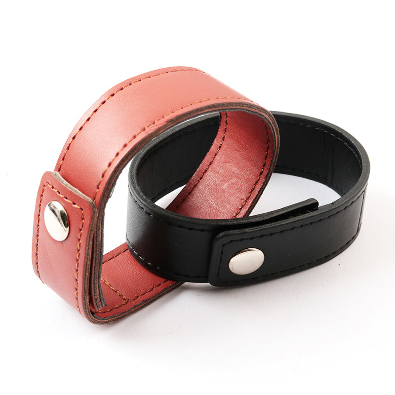 Leather Wristband USB Flash Drive 20MB/S Reading Speed With Custom Logo Support