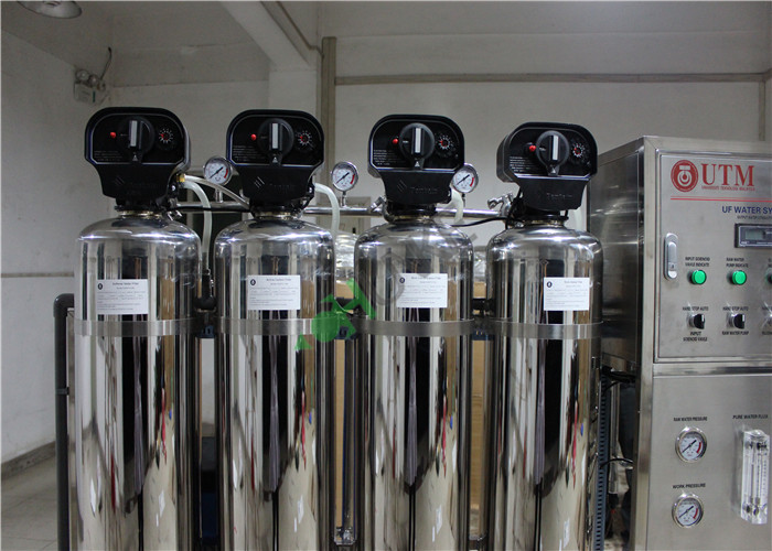 Reverse Osmosis Membrane Filtration Unit Pure Laboratory Water Deionizer 1500LPH