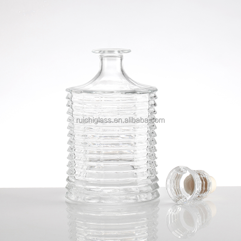 Super Flint Glass Bottle for Custom Size Vodka Packaging Solution