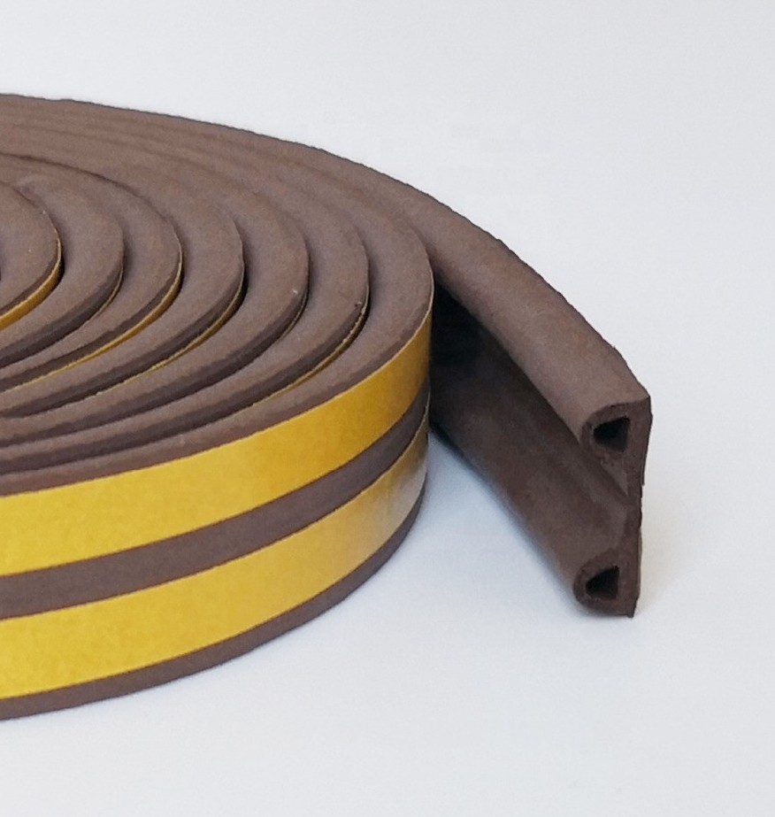 20-90 Shore Hardness PVC Door and Window Weather Stripping Featuring Rubber Gaskets