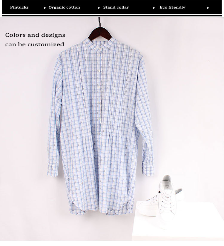 Yarn Dyed Size 36 38 40 Jacquard Organic Cotton Shirt