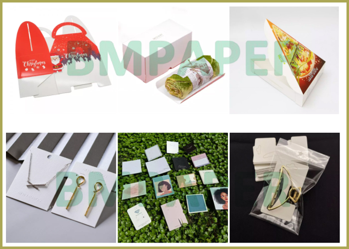 14PT 16PT Bleached White C1S FBB Card Board For Business Card 700 x 1020mm