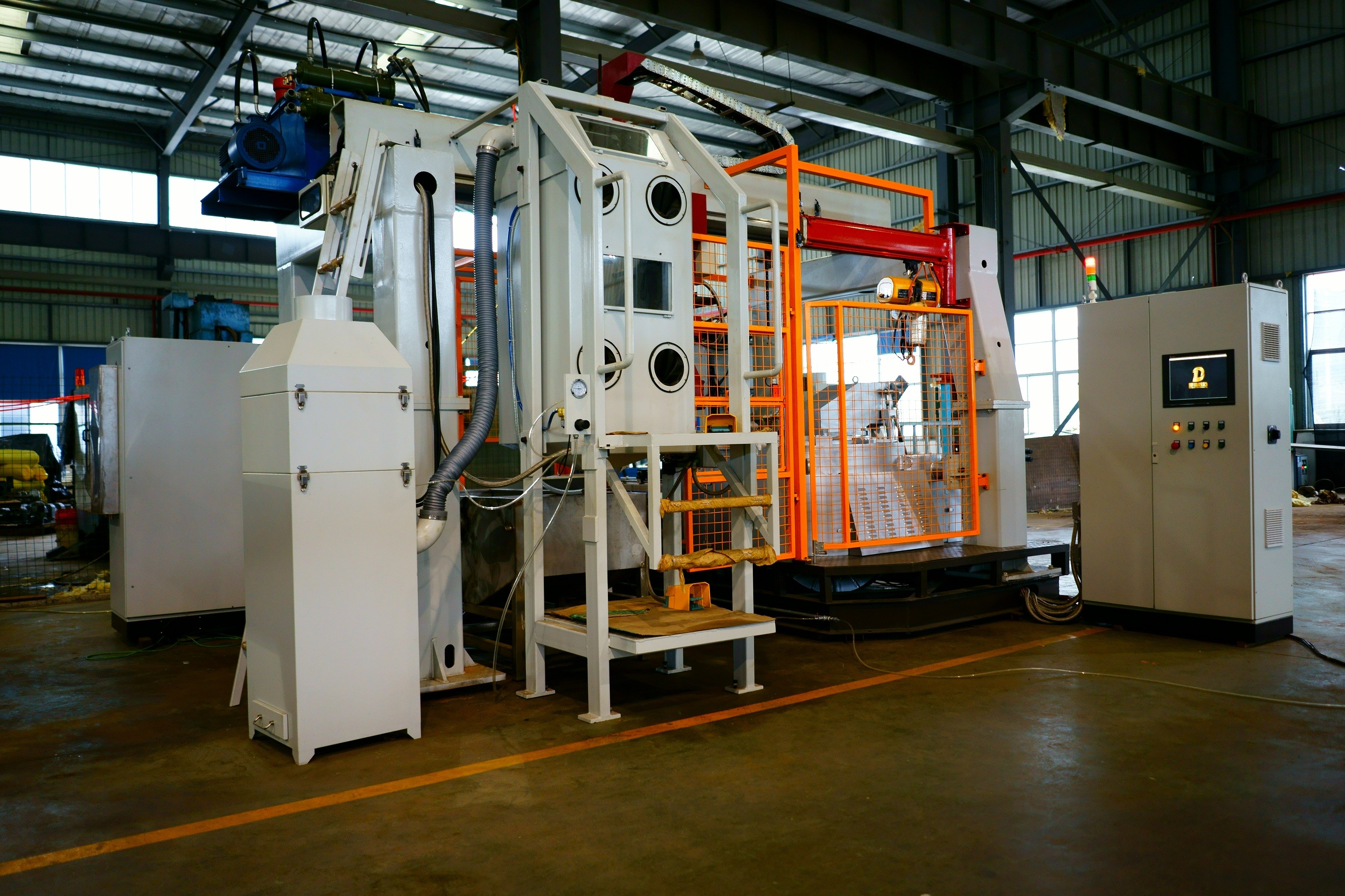 12KW Hydraulic Low Pressure Die Casting Machine For Brass Die Casting