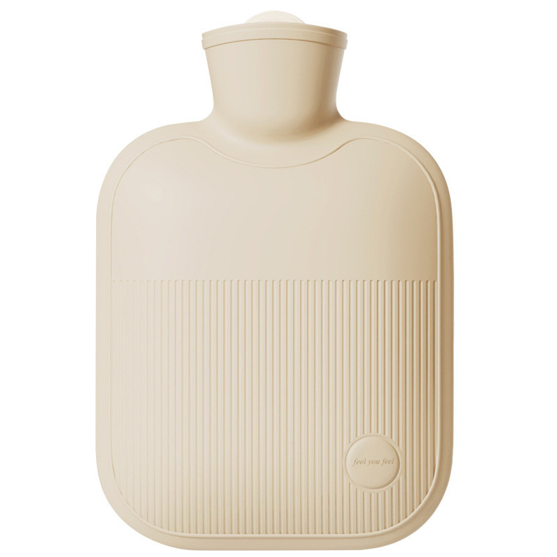 Rubber Hot Water Bottle With Soft Cover , 2L 1L Hot Water Bag For Cramps Pain Relief