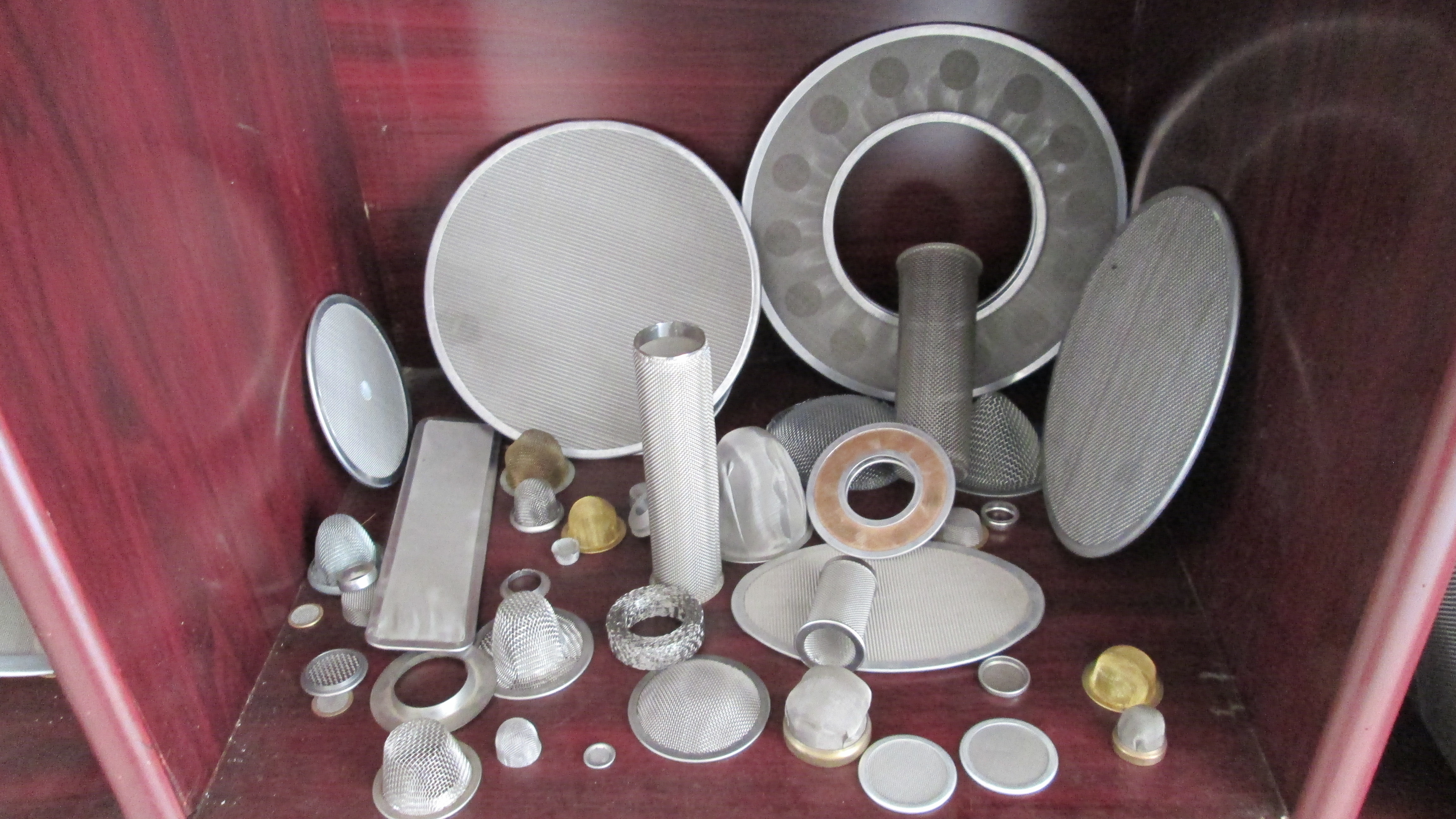 201 Stainless Steel Filter Discs Screen Diameter 152mm 250mm