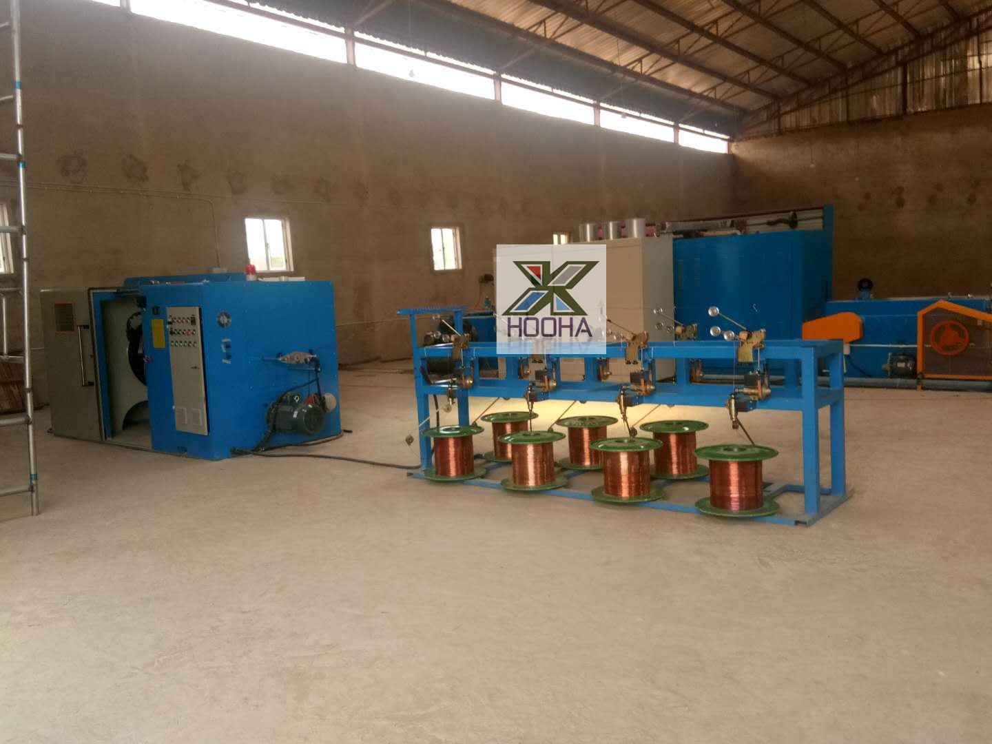 PVC Parallel Wire And Cable Making Machine , Power Cable Making Machine 