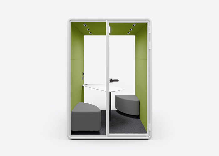 M Size Silent Phone Booth Meeting Room Privacy Acoustic Office Pods For 1 - 2 Person
