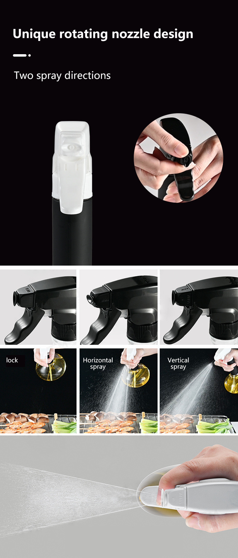 380ml PETG Cosmetic Spray Bottle PP Pump For Personal Care Perfume Essential Oil Packaging UKP13