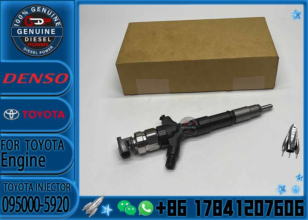 095000-5920 auto engine diesel fuel injector 5920 common rail injector 0950005920 23670-09070 23670-0L020