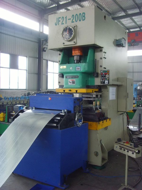 High Pressure Punching Metal Door Frame Roll Forming Machine Approved CE