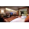Buy cheap Economic Luxury Villa Bedroom Furniture Ebony Veneer With Leather Sofa from wholesalers