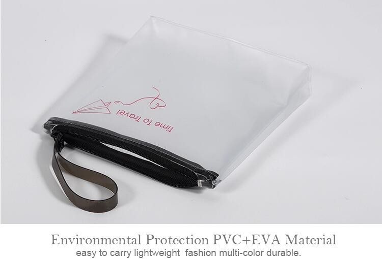 EVA Garment Packing Cosmetic Tote Bags Packaging / Cosmetic Storage Bag
