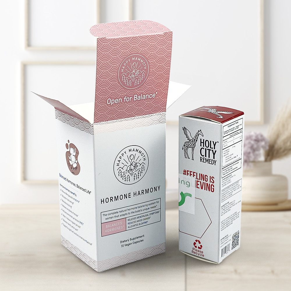 Eco Friendly Durability CBD Packaging Boxes with Customized Shapes