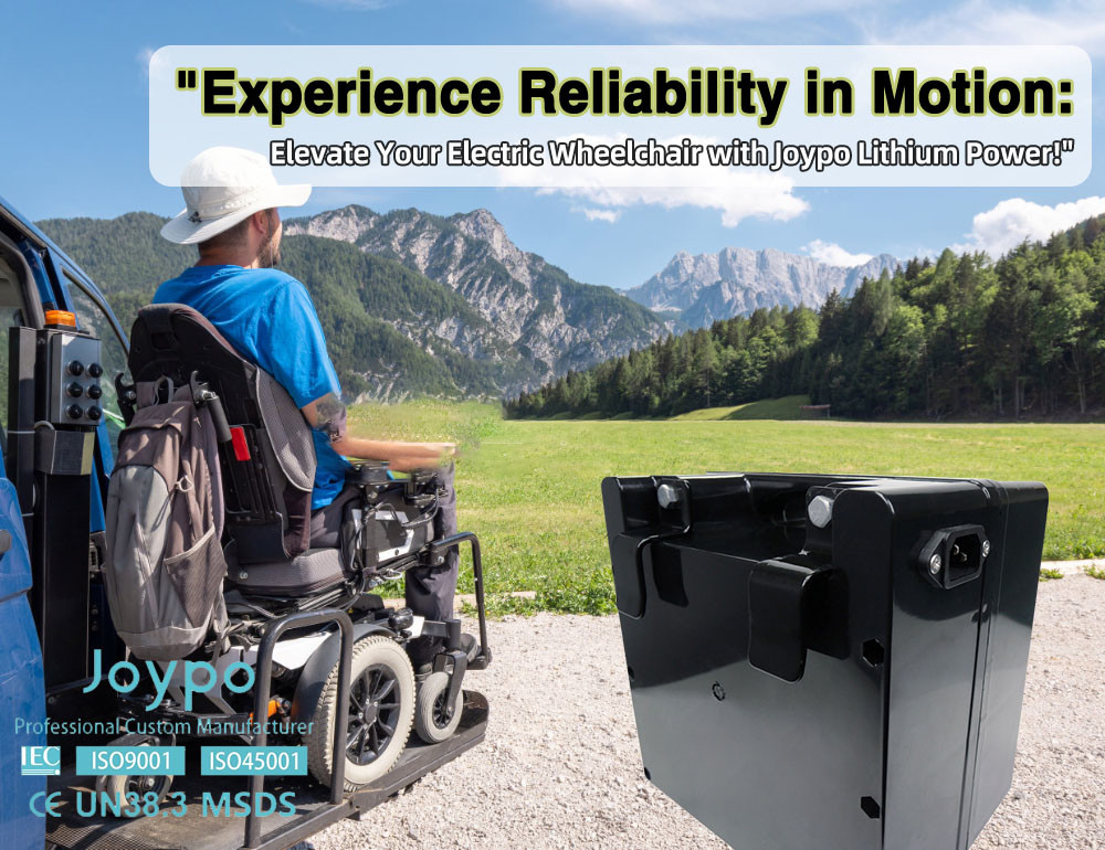 LiFePO4 24V 20Ah Electric Wheelchair Lithium Battery For Mobility Scooters