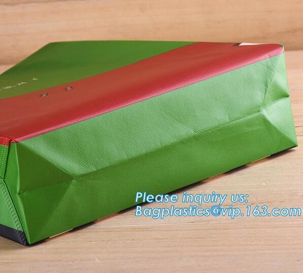 High quality promotion shopping bag printing logo recycle foldable gift non woven bag, logo printed reusable cheap shopp