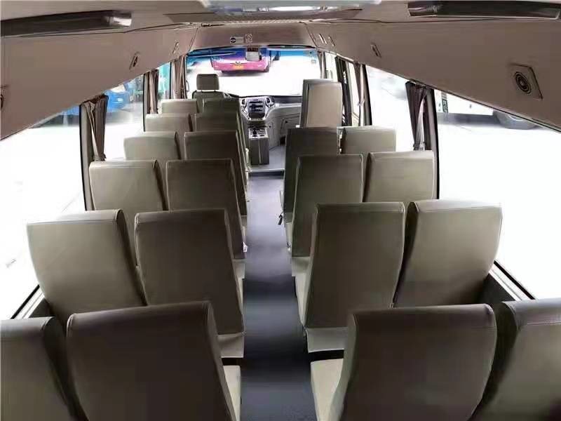 31 Seats 2016 Year Used Feiyan Coaster Bus Used Mini Bus Coaster Bus With Electric Engine Left Hand Steering