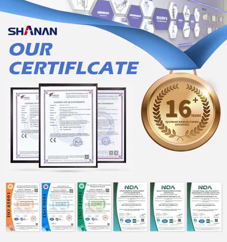 Food Metal Detector High-Precision Conveyor Detector Aquatic Sauce Metal Detector Metal Separator