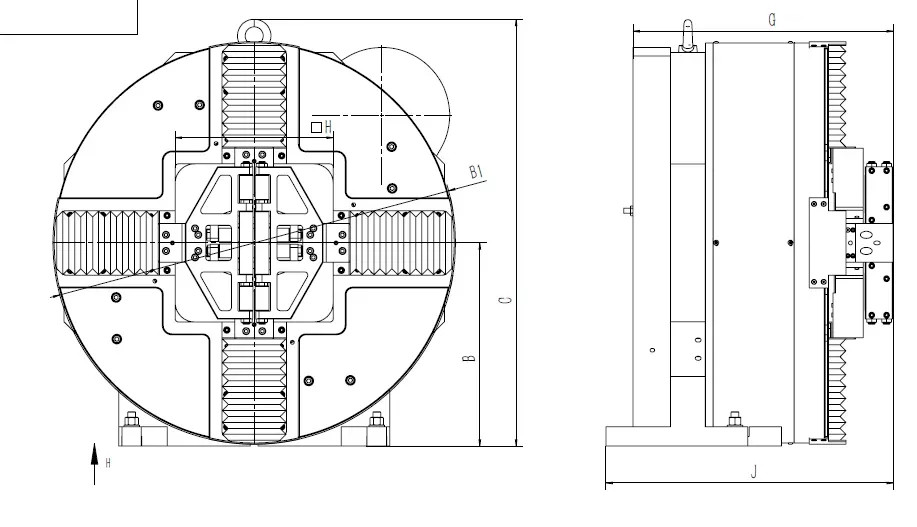 Pipe Processing Machine System Pneumatic Chuck Special Laser Pipe Cutting Machine