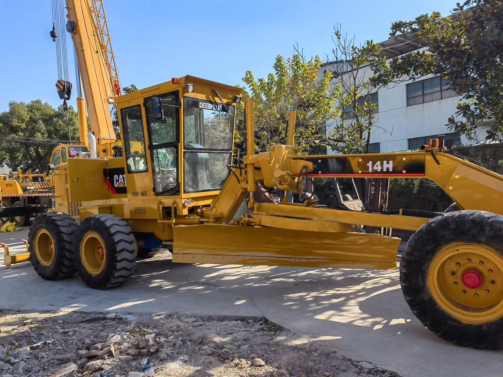 Good Condition Caterpillar Motor grader used cat grader 14H For Sale used cat Motor grader 120G 140k 140h In Stock