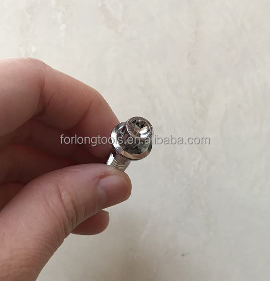 12 PT BBS RS/RX Split Rim Bolts M7 x 32 Steel Chrome-plated for DIN Standard Performance Long-Lasting Performance