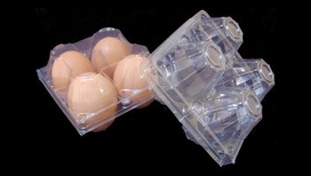 Convenient 8pcs 0.7mm PVC Plastic Egg Carton Transport Egg Incubator Tray