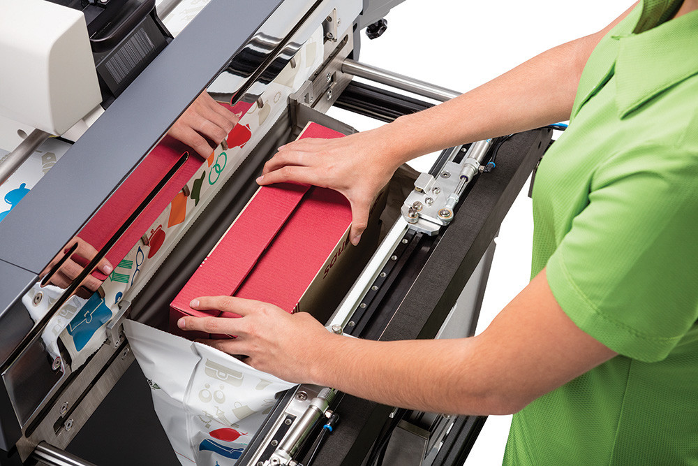Pre Opened Auto Sideload Bags On A Roll,Coex Poly Mailer Rollbags poly tubing for automatic baggers
