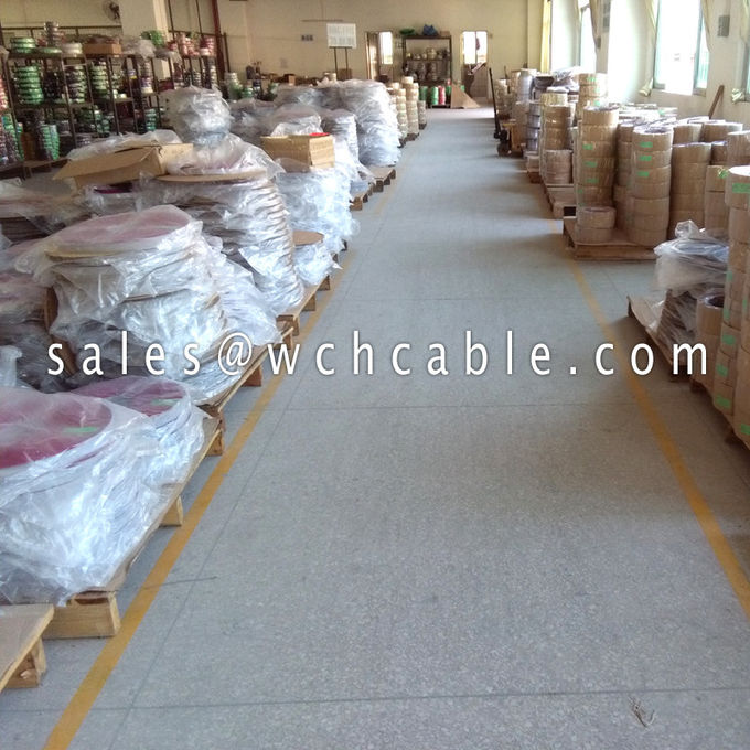 UL4478 XLPE Flat Ribbon Cable AWG26 AWG28 Crosslinked Polyethylene Irradiated 105C 300V