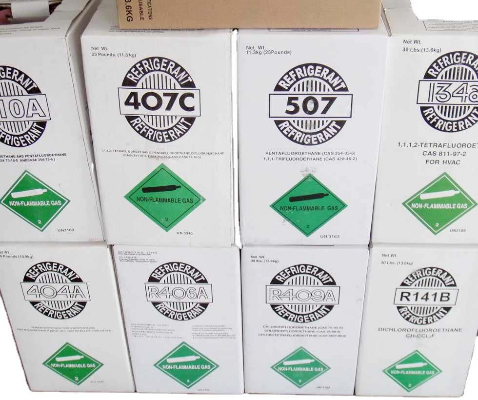 2000 GWP Refrigerant R410a Gas bottle Agriculture Reciprocating Compressor