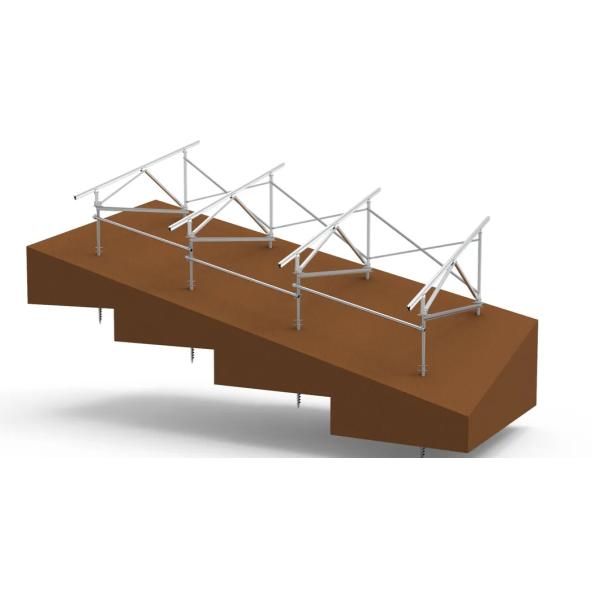 Spiral Pile Anchors Suitable For Solar Photovoltaic Power Stations