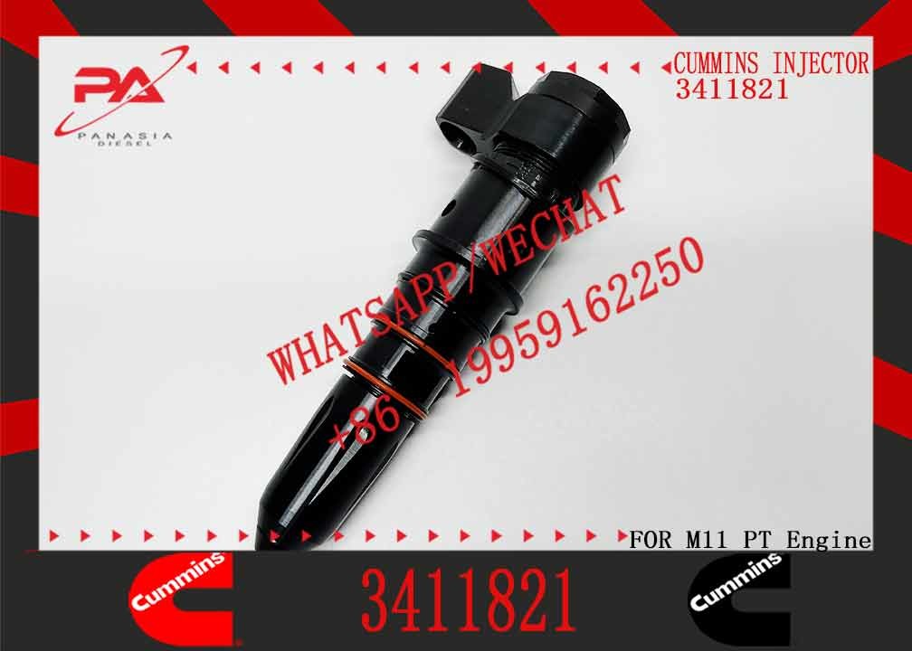 High Quality Common Rail Injector 3411821 3406604 For ISM11 M11 QSM11 Diesel Fuel Injector Nozzle 3411821 3406604