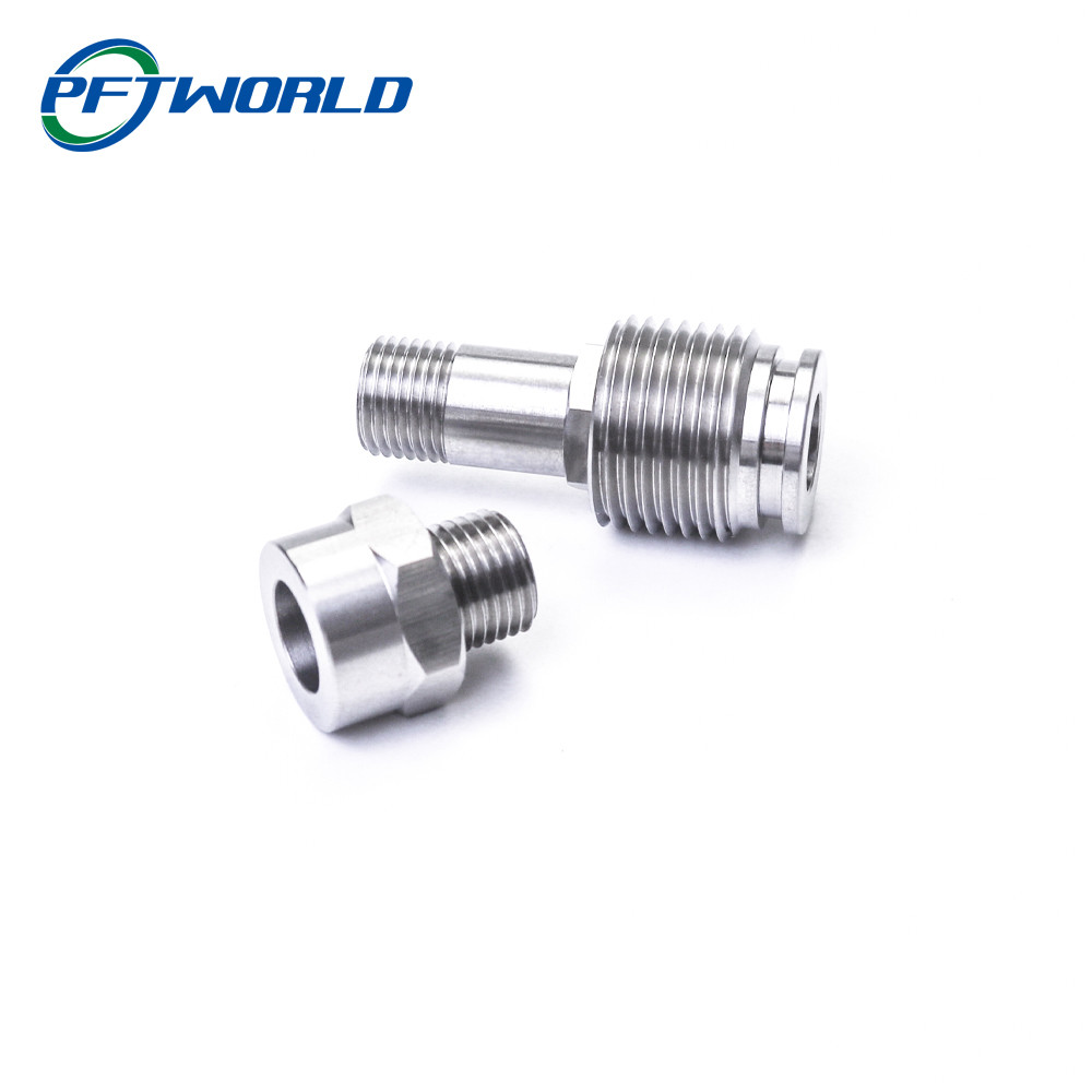 Fifth Axis Broaching Stainless Steel CNC Machining Parts ISO9001 Titanium Plating