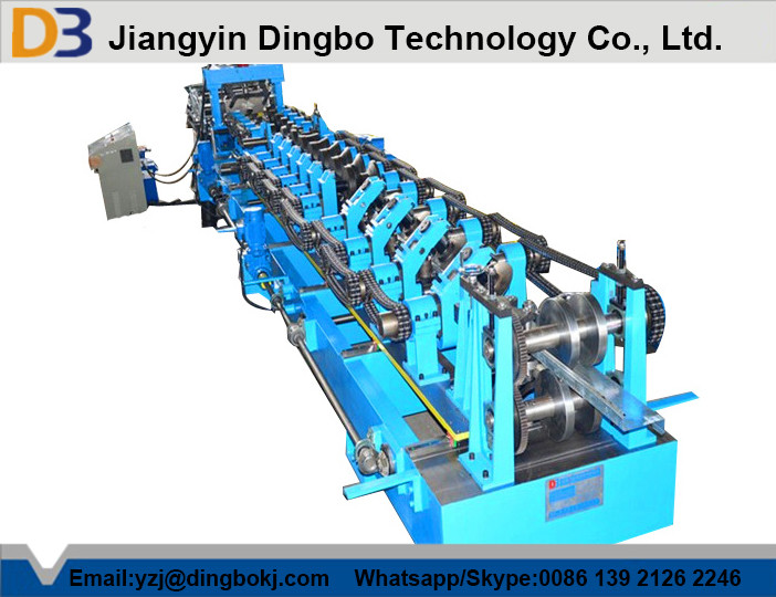 High Precision 10-15m/min C Z Purling Roll Forming Machine Chain Transmission