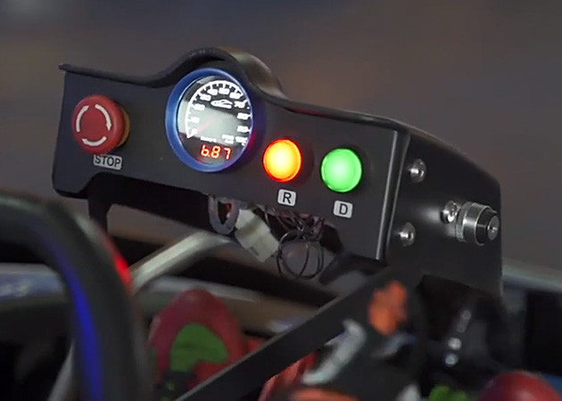 540W/H Battery Powered Go Kart