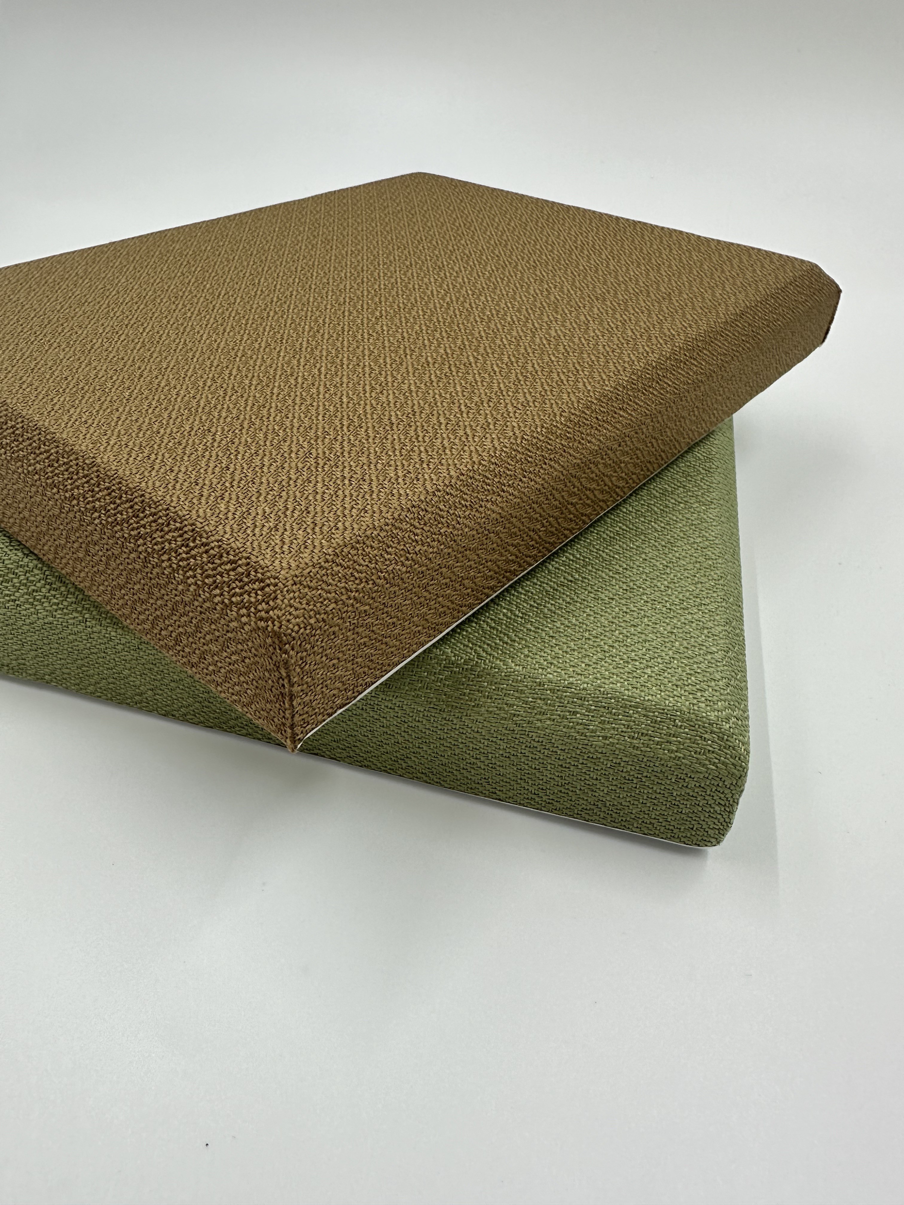 25mm / 50mm Fabric Acoustic Panel Polyester Fiber Fabric Wrapped Sound Panels For Gym