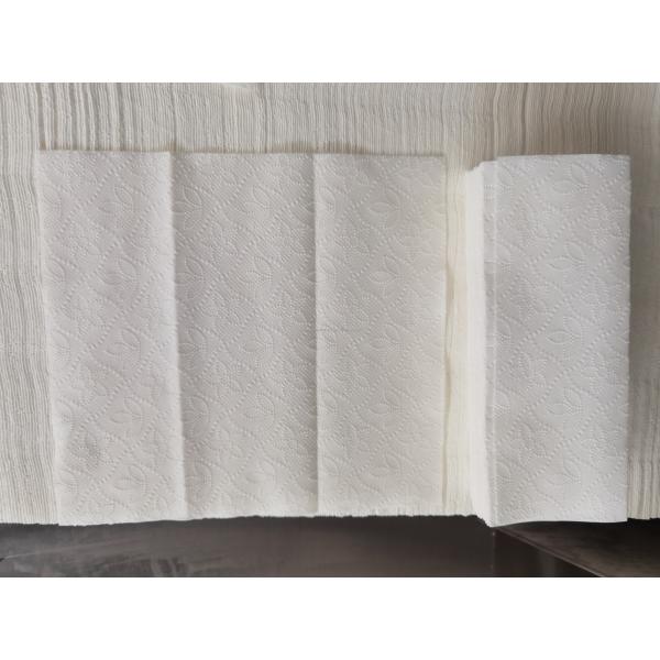 Interfold Drawing N Fold Hand Towel Paper Folding Machine With Easy Bagging Machine Production Line