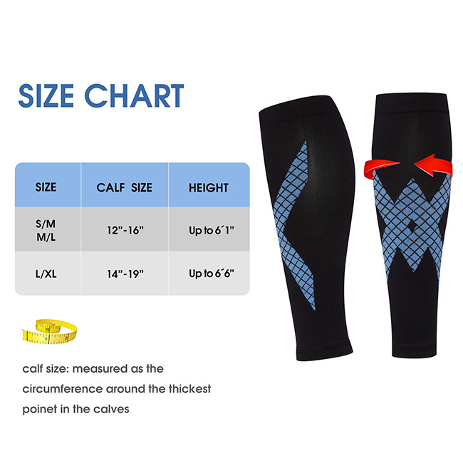 Fashion Custom Running Compression Sleeves Unisex Leg Sleeve Football Socks